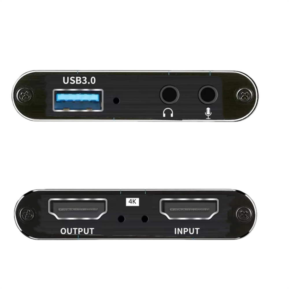 Hdmi Cable - การ์ดบันทึกวิดีโอ Roreta 4K USB 3.0, อุปกรณ์บันทึกวิดีโอ