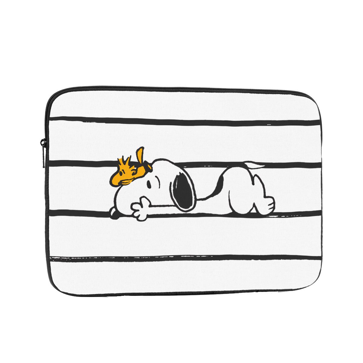 Laptop Sleeve - ซนูปี้ส์ วูดสต็อก สไมล์ กิ๊กเกิล เลิฟ กระเป๋าใส่โน้ตบุ๊ค/แล็ปท็อป