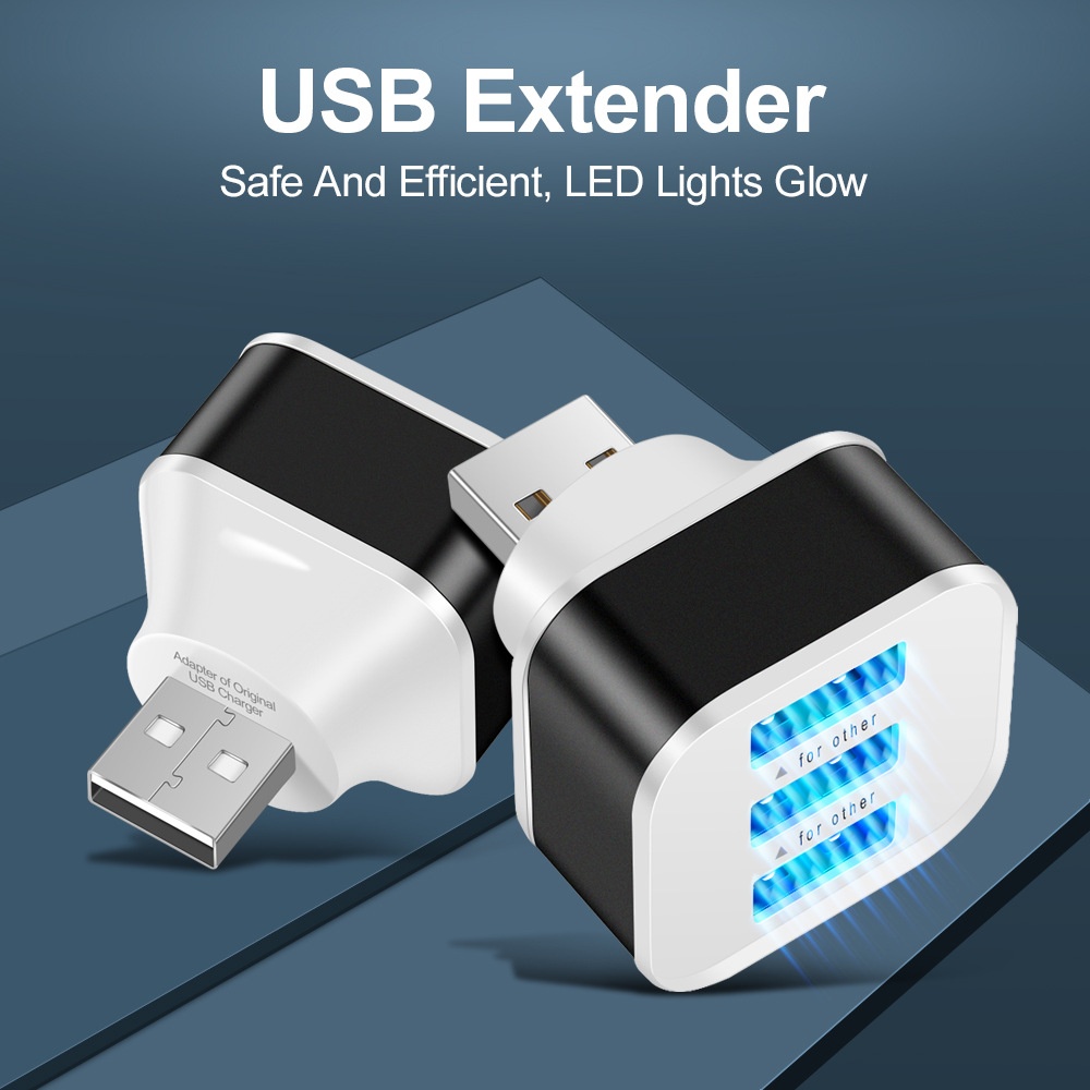 3 พอร์ต USB สล็อตอะแดปเตอร์ US - Laptop Charger บทวิจารณ์และราคา