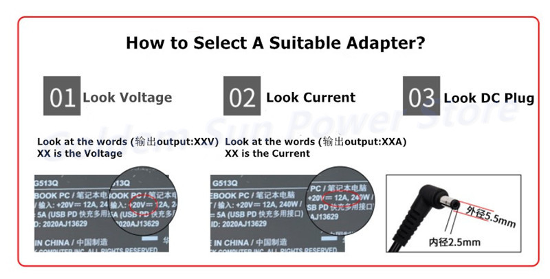 ต้นฉบับ 24V 2.7A 65W อะแดปเตอร - Laptop Charger บทวิจารณ์และราคา