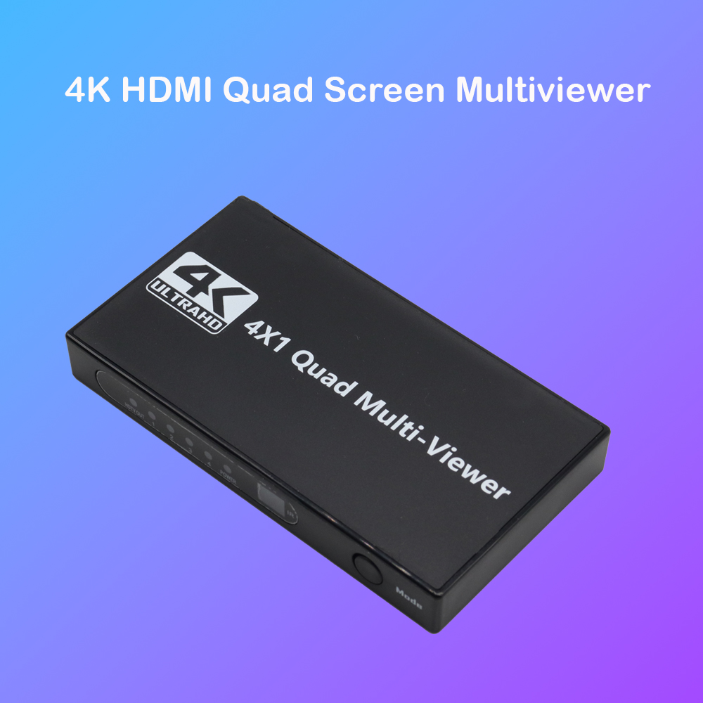 ตัวสลับภาพ 4K HDMI Quad Screen - Hdmi Cable บทวิจารณ์และราคา